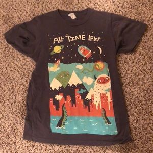 All Time Low band t shirt